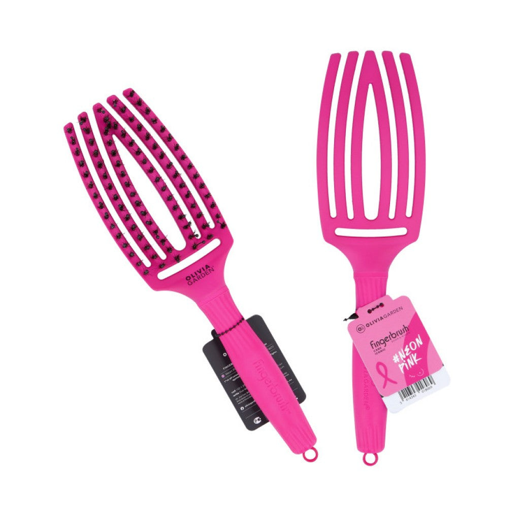 Fingerbrush - Olivia Garden Neon Pink